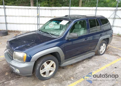 2009 Chevrolet Trailblazer Lt из США, поврежденный, VIN 1GNDT33S392103882